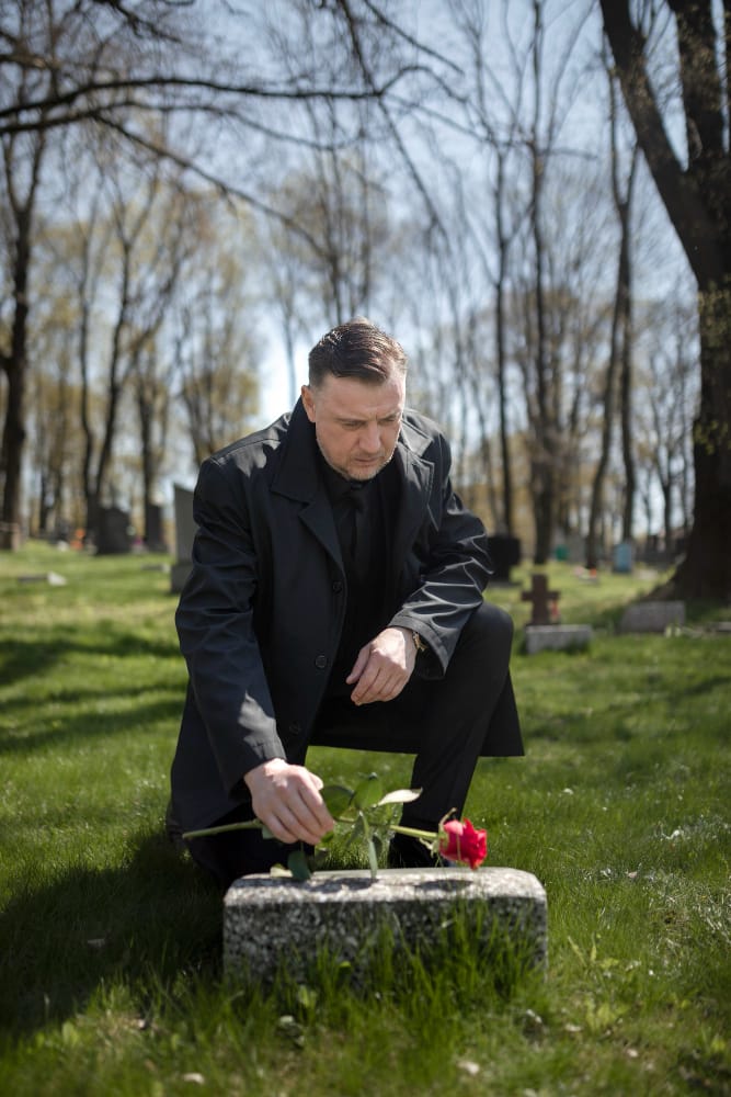 Respectful Tribute with Military Spouse Grave Marker for Veterans' Wives